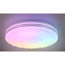 Plafoniera Led Trio Lighting Tigre 22W 2700/6000K+RGB - R67131100 -Dimmer integrato, ha un regolatore di luce integrato per u ...