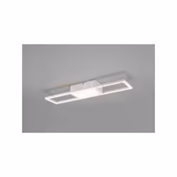 RIGIDO PLAFONIERA LED RETTANGOLARE BIANCA CON TELECOMANDO MULTIFUNZIONE L. 60CM