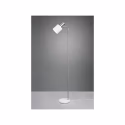 ADAM Lampade da terra METALLO ACCIAIO E BIANCO H. 150CM