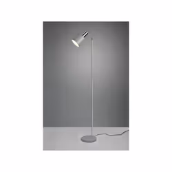 ADAM Lampade da terra METALLO CROMO E GRIGIO H. 150CM