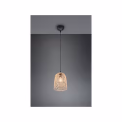 LOVIS SOSPENSIONE IN RATTAN NATURALE D. 20CM