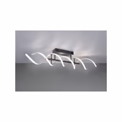 SEQUENCE SOSPENSIONE LED SPIRALE METALLO ALLUMINIO E NERO CON REGOLAZIONE INTENSITA' E TEMPERATURA DI COLORE DELLA LUCE CON I ...