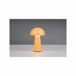 LENNON LAMPADA LED DA APPOGGIO DA ESTERNO RICARICABILE CON USB CON ACCENSIONE TOUCH 4 INTENSITA' GIALLO BRILLANTE H. 21,5CM I ...