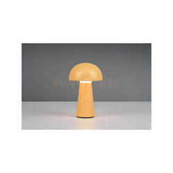 Reality Leuchten - Lampada lennon ricaricable con usb h. 21,5CM IP44 giallo brillante R52176183