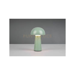 Reality Leuchten - Lampada lennon ricaricable con usb h. 21,5CM IP44 verde R52176149