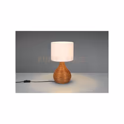 SPROUT LAMPADA DA TAVOLO BASE IN SISAL E PARALUME COLORE NATURALE H. 39,5CM