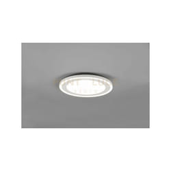 Plafoniera carus led rotonda bordo bianco R67223331