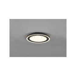 Reality Leuchten - Plafoniera carus LEd rotonda bordo nero R67223332