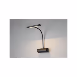 CURTIS Applique a parete LED NERA C/FLESSIBILE CM18xH35
