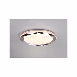 ANDO PLAFONIERA LED BORDO CROMATO CON TECNOLOGIA " WIZ " MULTIFUNZIONE D. 50CM