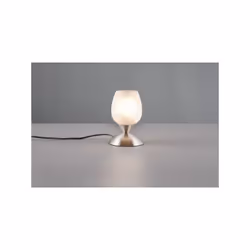 CUP II LAMP.ACCIAIO VE.CALICE ALABASTRO H15