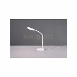 SALLY LAMPADA DA STUDIO LED BIANCA FLESSIBILE CON CONTROLLO TOUCH MULTIFUNZIONE E TIMER H. 36CM