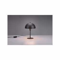 NOLA LAMPADA DA TAVOLO METALLO NERO H. 31CM