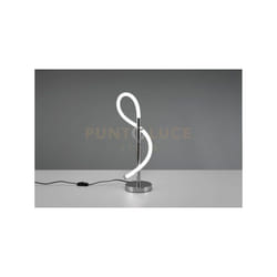 lampada da tavolo Argos LED tubo metallo cromato R52361106