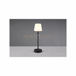 MARTINEZ LAMPADA DA ESTERNO DA APPOGGIO RICARICABILE NERA CON REGOLAZIONE INTENSITA', TEMPERATURA DI COLORE E RGB H.39CM IP44