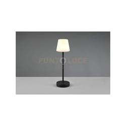 Reality Leuchten - Lampada esterno Martinez ricaricabile nera R54086132