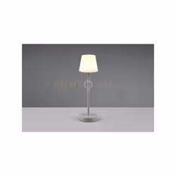 MARTINEZ LAMPADA DA ESTERNO DA APPOGGIO RICARICABILE GRIGIA CON REGOLAZIONE INTENSITA', TEMPERATURA DI COLORE E RGB H.39CM IP ...