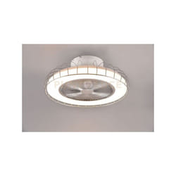 Reality Leuchten - Plafoniera Sandfjord led con gabbia metallo bianco R64122106