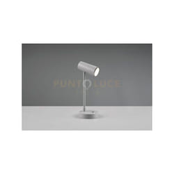 Reality Leuchten - Lampada Lenny ricaricabile grigia R52661111