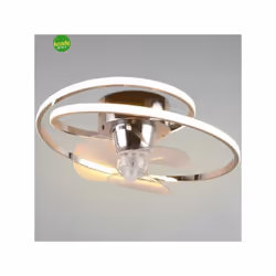 Plafoniera + ventilatore Umea prodotta dal brand Trio Lighting. Con il suo design minimalista e curvilineo, la plafoniera UME ...