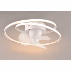 Plafoniera led Trio Lighting Umea con ventilatore 40W 2700-6500K bianco - R67252131 Materiale metallo Colore bianco Dimension ...