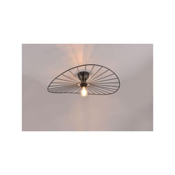 Trio - Plafoniera chapeau metallo nero R61451032