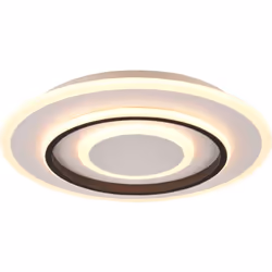 Un design senza tempo, con linee chiare e forme eleganti, definisce la plafoniera JORA. Le funzioni integrate consentono di r ...