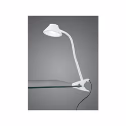 BERRY LAMPADA DA STUDIO LED BIANCA CON PINZA H. 26CM