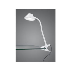 Reality Leuchten - lampada da studio berry led bianca con pinza R22191201