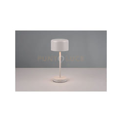 Reality Leuchten - Lampada jeff ricaricabile metallo grigio R59151177