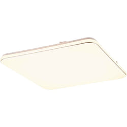 Reality Leuchten - Plafoniera led quadrato, bianco, L53 cm, Blanca