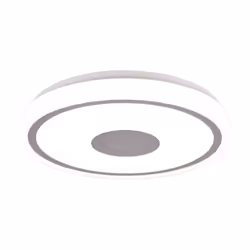 Plafoniera led Trio Lighting Bunda 16W 4000K cromo - R64361106 Finitura: -Colore Cromo-Materiale Plastica Sfumatura:-Colore C ...