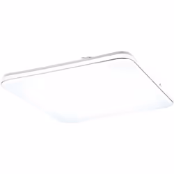 Plafoniera led quadrata Trio Lighting Blanca 46W 4000K bianco - R64144201 Finitura:-Colore Bianco-Materiale Plastica Caratter ...