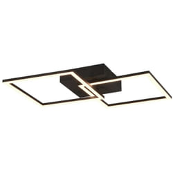 Reality Leuchten - Plafoniera/appique Trail led nera R64492132