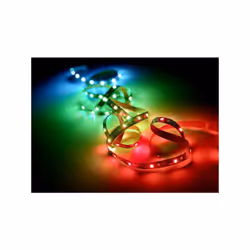 RACER STRISCIA LED ANCHE RGB EFFETTO RAINBOW CON EFFETTO SOUND TAGLIABILE CON TELECOMANDO MULTIFUNZIONE L. 3 METRI