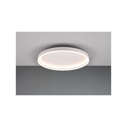 Reality Leuchten - Plafoniera led rotonda con bordo in metallo bianco Rotonda R64502131