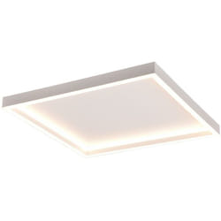 Reality Leuchten - Plafoniera led quadrata trio lighting serie rotonda 20w 3000k bianco opaco - r64502931