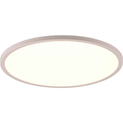 Reality Leuchten - Plafoniera led rgb, bianco opaco, D40 cm, Aureo