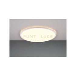 Reality Leuchten - Plafoniera led con bordo bianco retro-illuminato scott R64381031