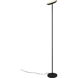Trio Lighting - Lampada da terra led, metallo, nero, h 180 cm, Specter