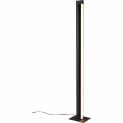 La lampada da terra SEEKER combina un design moderno con una funzionalità sofisticata. Dotata di una lunga striscia LED ad al ...