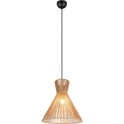 Reality Leuchten - Lampada a sospensione, fibre naturali, d 35 cm, Rosalie