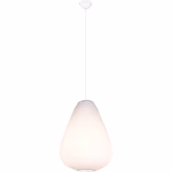 MATERIALE: Metallo e tessuto COLORE: Bianco DIMENSIONI: D35 x H150 cm ELETTRIFICAZIONE: excl. 1x E27 · max. 40W LAMPADINA INC ...