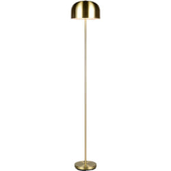 Trio Lighting - Lampada da terra led ricaricabile, metallo, ottone satinato, h 147 cm, Jeff