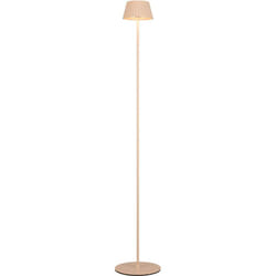 Trio Lighting - Lampada da terra led ricaricabile, metallo, sabbia, h 123 cm, Suarez