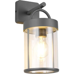 Trio Lighting - Applique da esterno, alluminio, antracite, h 29 cm, Almeria