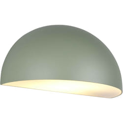 Applique da esterno, metallo, verde, L 27 cm, Maas