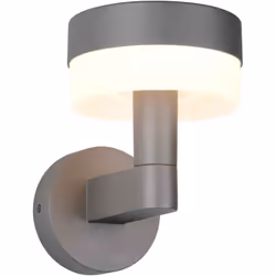 MATERIALE: Pressofusione di alluminio COLORE: Antracite DIMENSIONI: L16 x H22 x P22 cm ELETTRIFICAZIONE: incl. 1x SMD, 8W · 1 ...