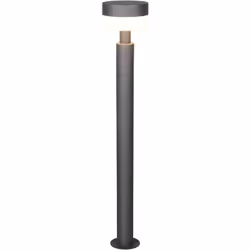 MATERIALE: Pressofusione di alluminio COLORE: Antracite DIMENSIONI: D16 x H95 cm ELETTRIFICAZIONE: incl. 1x SMD, 8W · 1x 800l ...