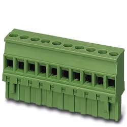 Phoenix Contact MVSTBR 2,5/4-ST-5,08 Grün, Verde, 320 V, 12 A, RoHS, 8,3 g, 100 pz